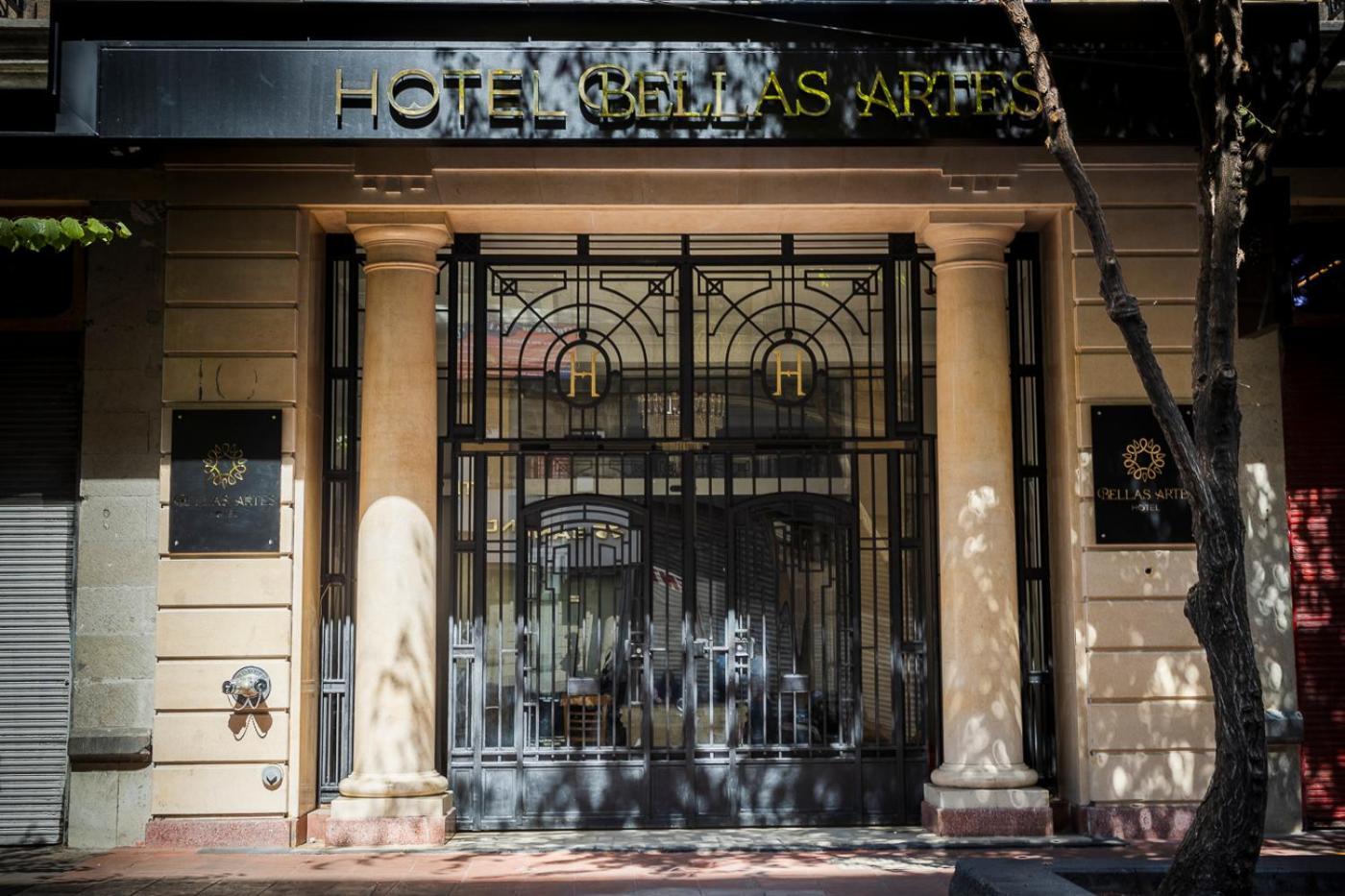 Hotel Bellas Artes Mexico-stad Buitenkant foto