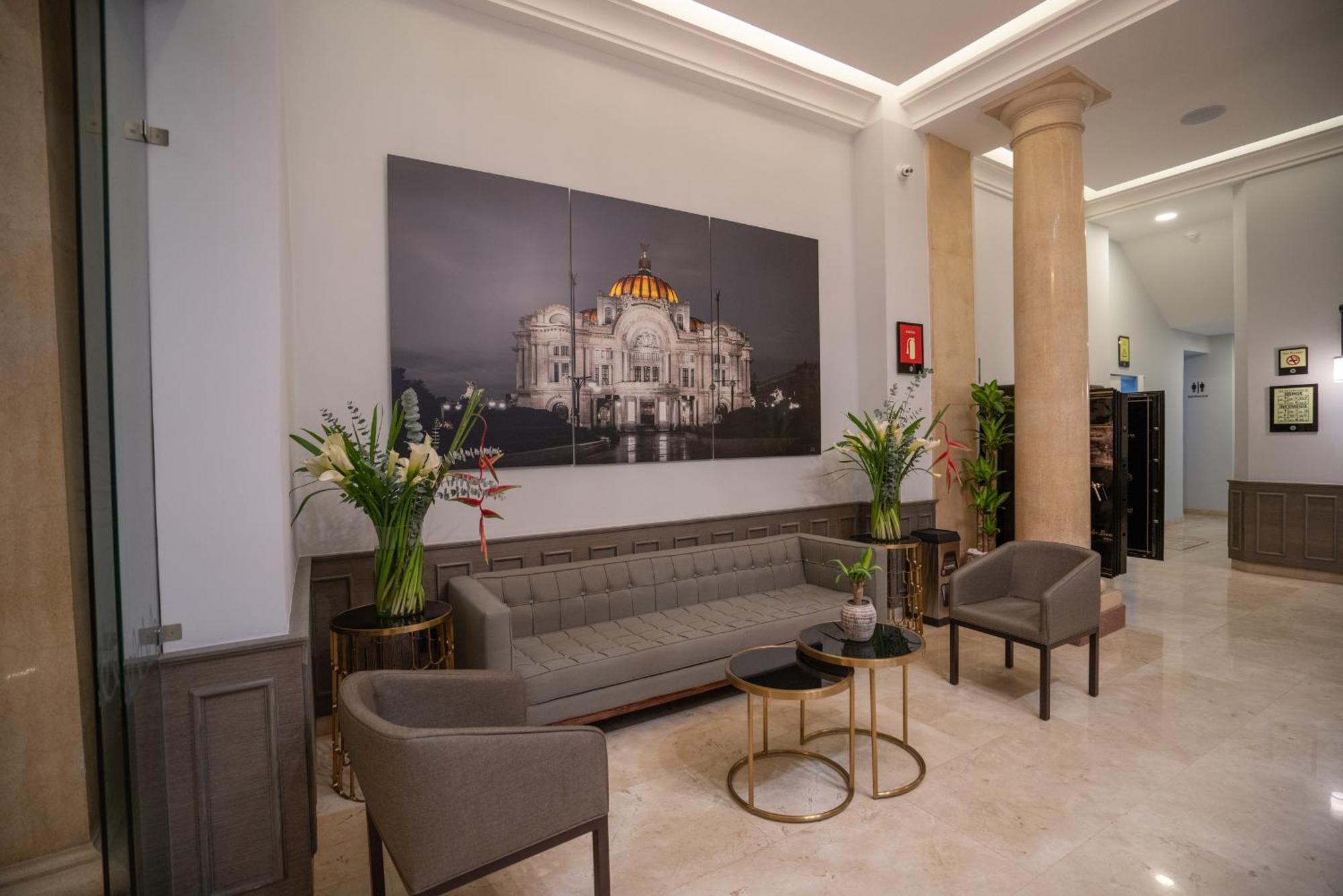 Hotel Bellas Artes Mexico-stad Buitenkant foto