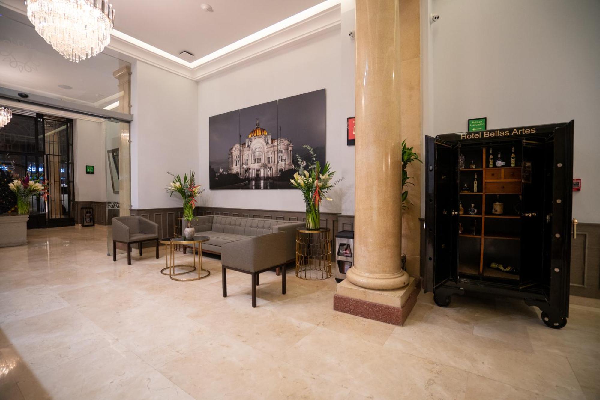 Hotel Bellas Artes Mexico-stad Buitenkant foto